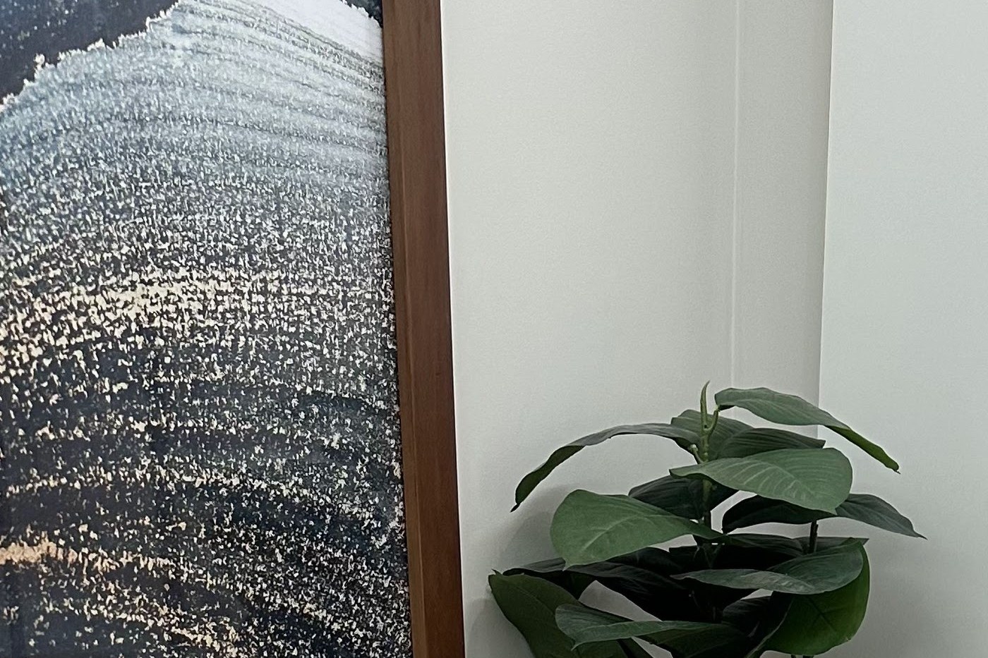 Detalhe do ambiente de atendimento do consultório